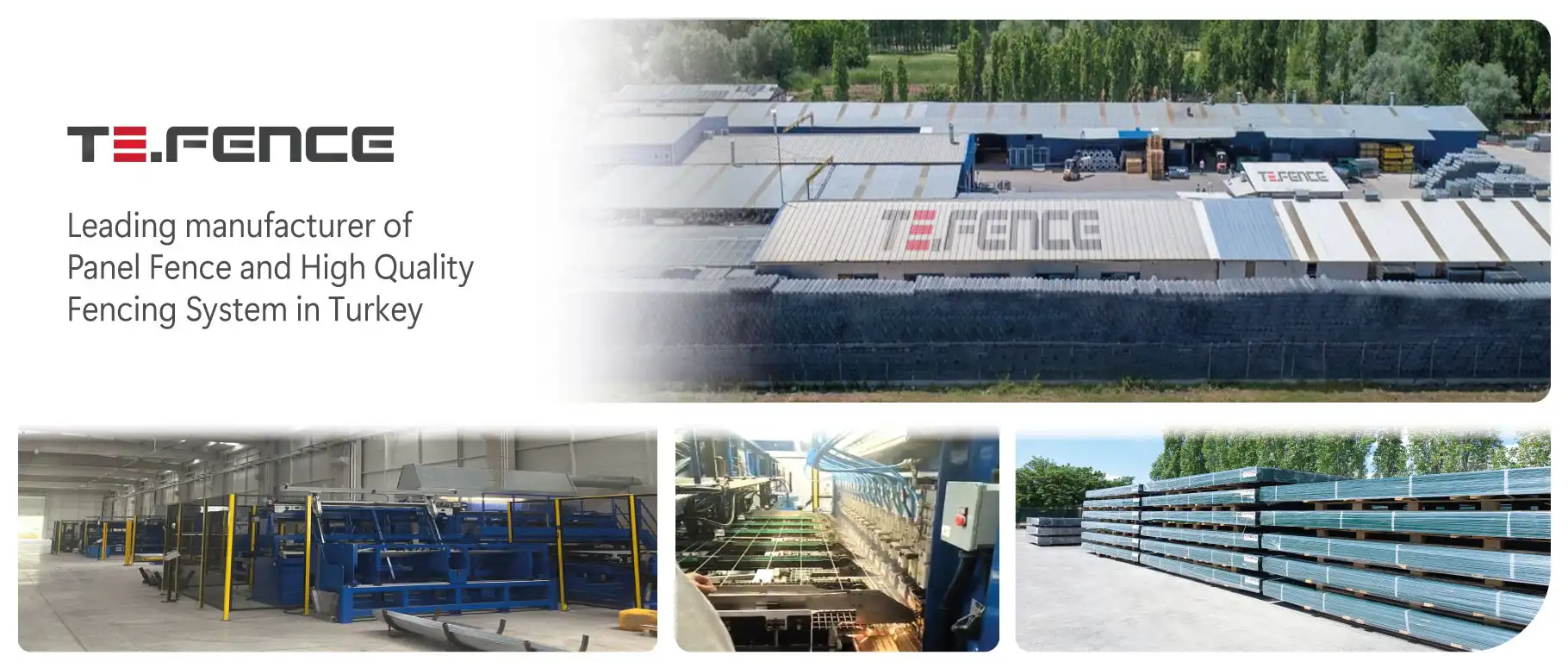 Leading manufacturer of High Quality Fencing System in Turkey
